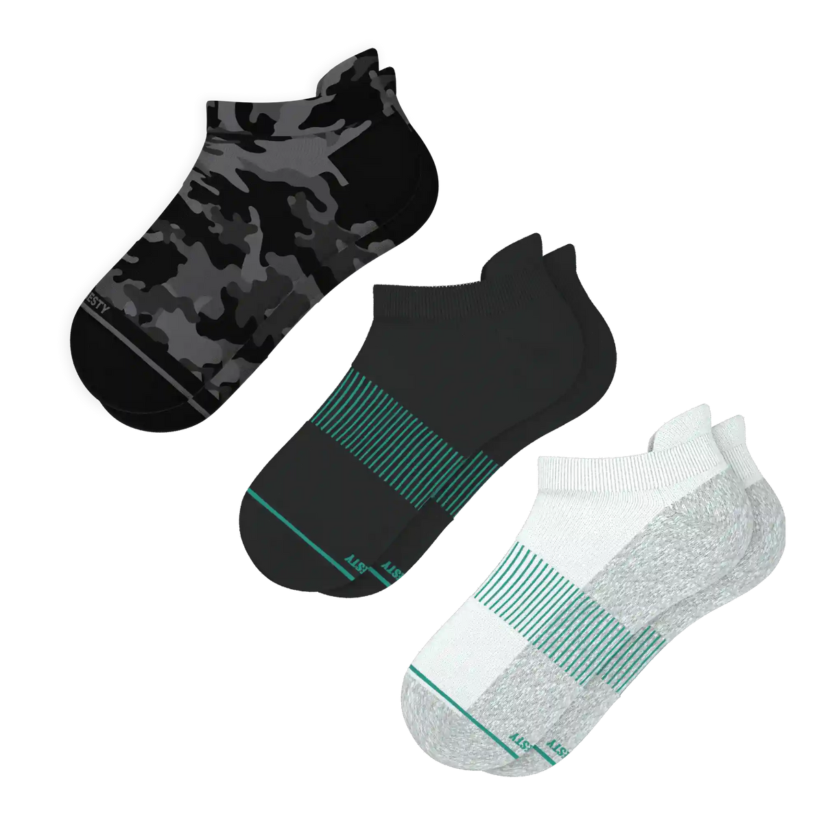 The Sneaky Three | Heel Hammock™ Ankle Socks 3 Pack