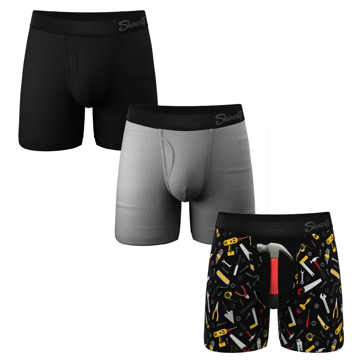 The Dad's Essentials Pack | Ball Hammock® Pouch Boxer Briefs with Fly 3 Pack