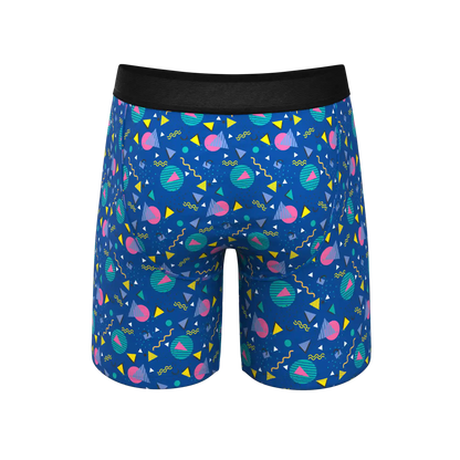 The Bus Stop | Retro Shapes Ball Hammock® Boxer - Long Leg