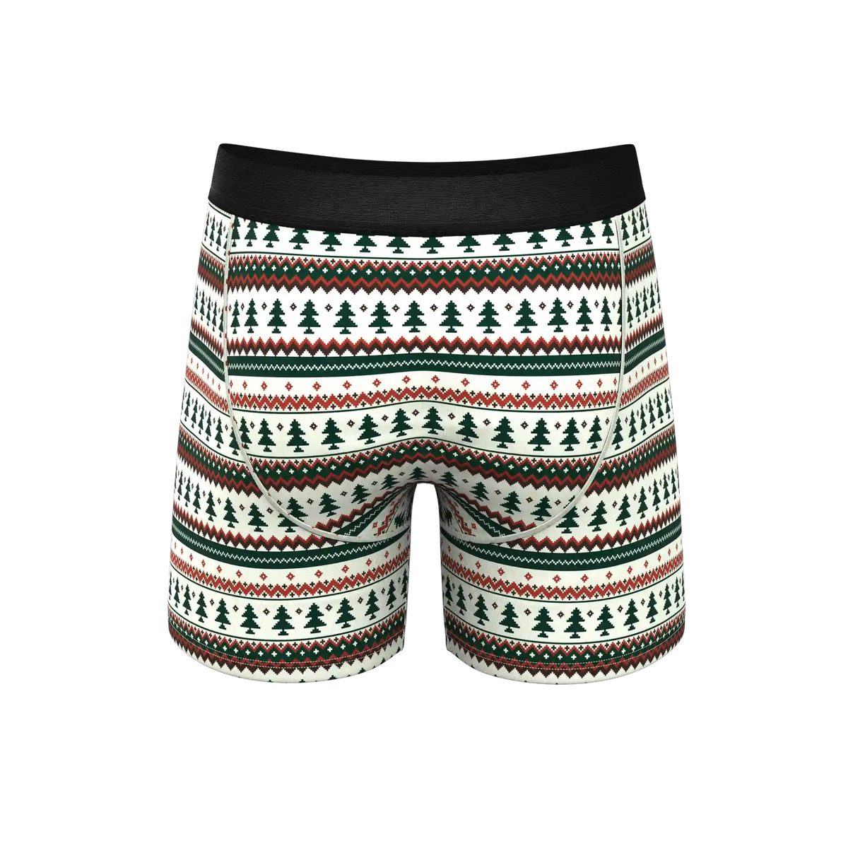 The Stuffed Stocking | Fair Isle Christmas Tree Ball Hammock® Pouch Underwear