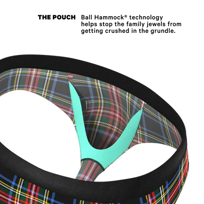 The Cappuccino | Holiday Tartan Plaid Ball Hammock® Pouch Underwear Briefs