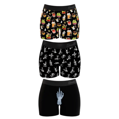 The Haunted Trio | Women’s Boxers 3 Pack