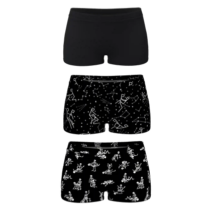 The Core Essentials | Boyshort Underwear 3 Pack