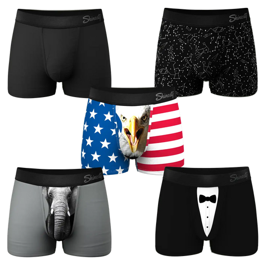 The Ultra Cores Mix | Ball Hammock® Pouch Trunks Underwear 5 Pack