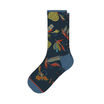 The Dry Fly | Fly Fishing Heel Hammock™ Crew Socks