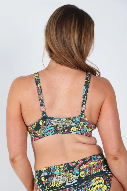 The Spaced Out | Shinesty X Killer Acid Boob Hammock™ Plunge Bralette