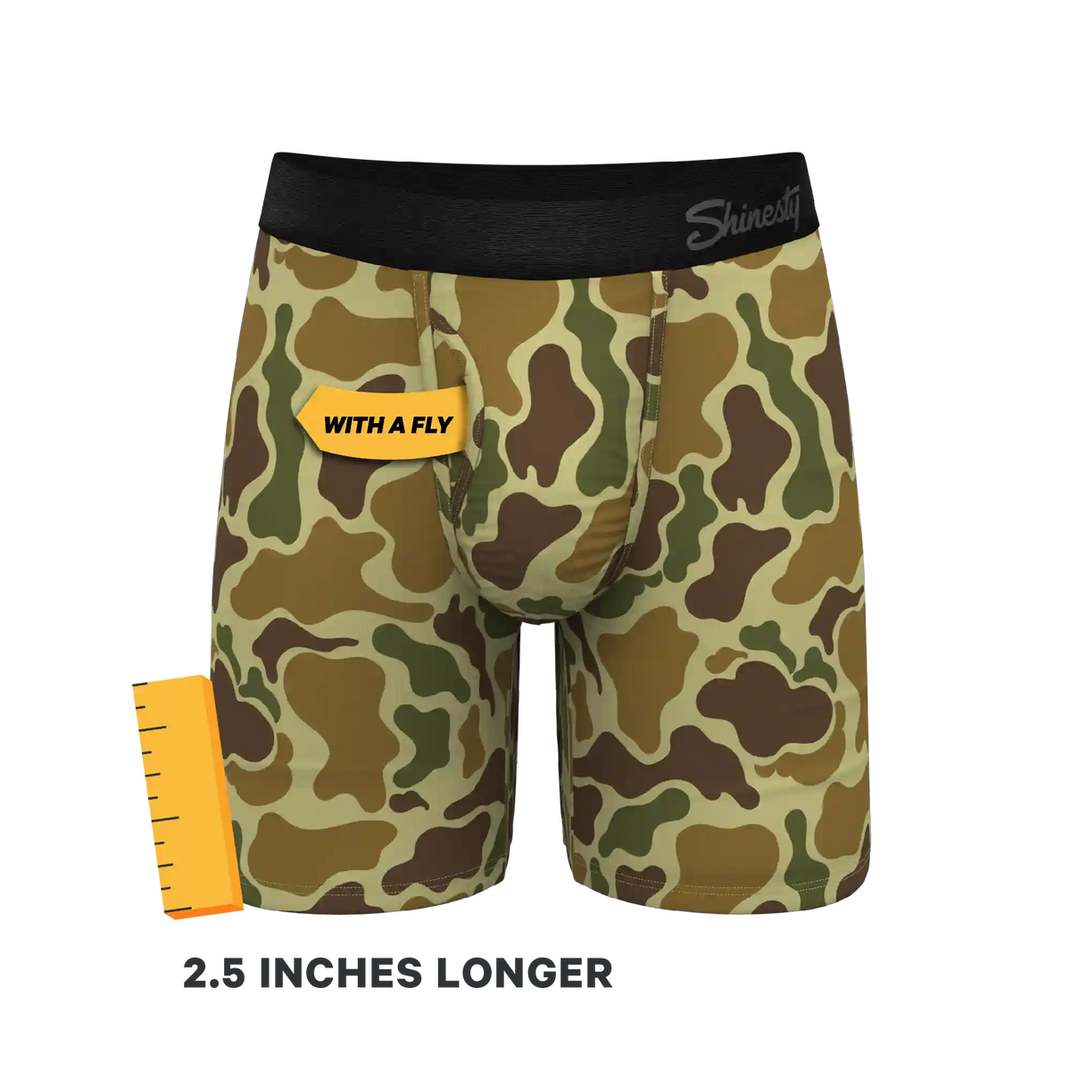 The Chameleon | Duck Camouflage Ball Hammock® Boxer - Long Leg
