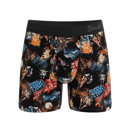 The Declaration | Americana Eagles Ball Hammock® Magnum Big Pouch Underwear