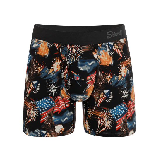 The Declaration | Americana Eagles Ball Hammock® Magnum Big Pouch Underwear