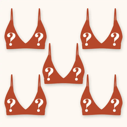 The Mystery | Boob Hammock™ Triangle Bralette 5 Pack