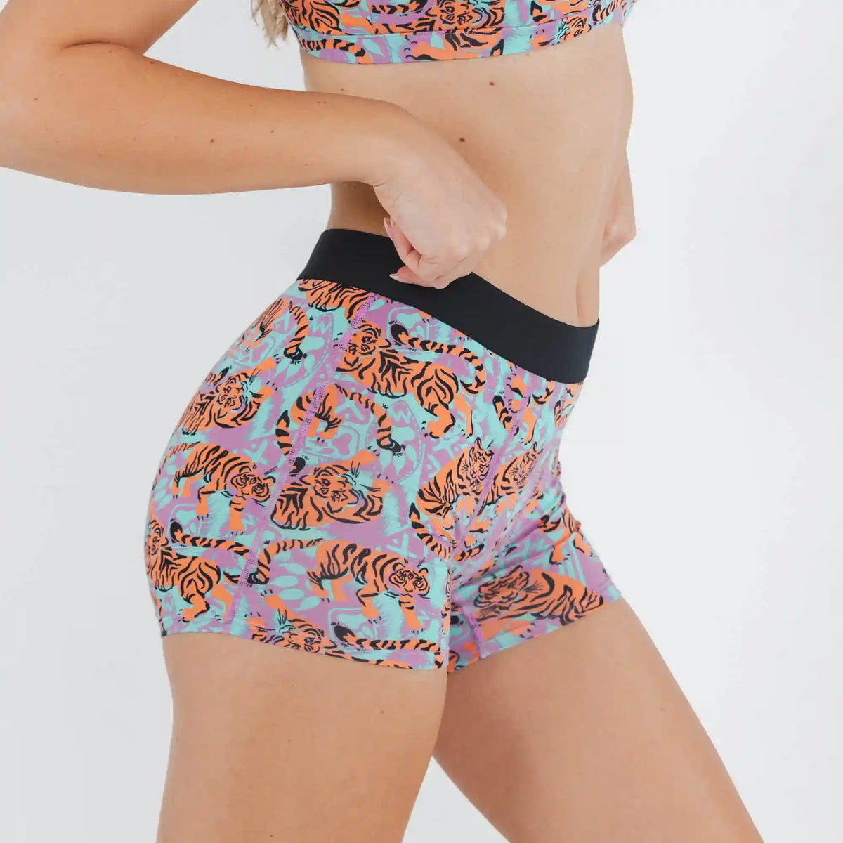 The Go Get 'Em | Abstract Tigers Women’s Boxers