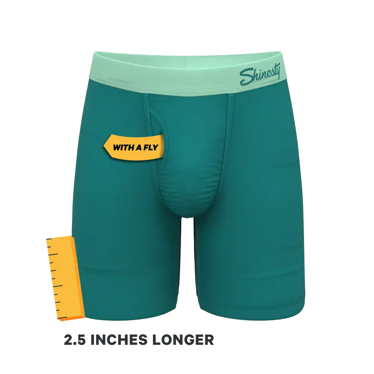 The Maldives | Teal Ball Hammock® Boxer - Long Leg