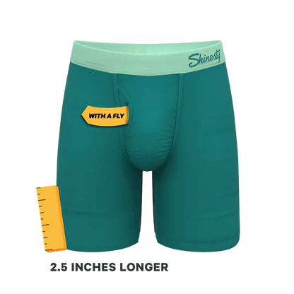 The Maldives | Teal Ball Hammock® Boxer - Long Leg