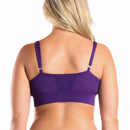 The Emperor |  Dark Purple paradICE™ Boob Hammock™ Cooling Bralette