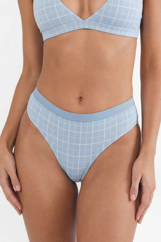 The Spick & Span | Window Pane Plaid Cheeky Underwear
