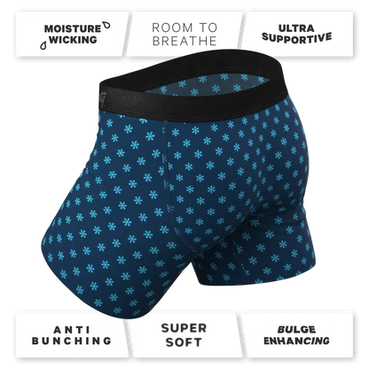 The Avalanche | Color Changing Snowflake Ball Hammock® Pouch Underwear With Fly