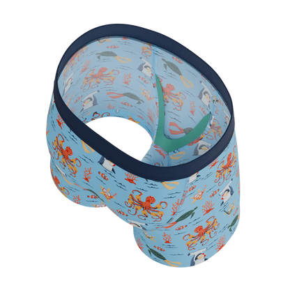 The Deep End | Sea Creatures Youth Boxer Briefs