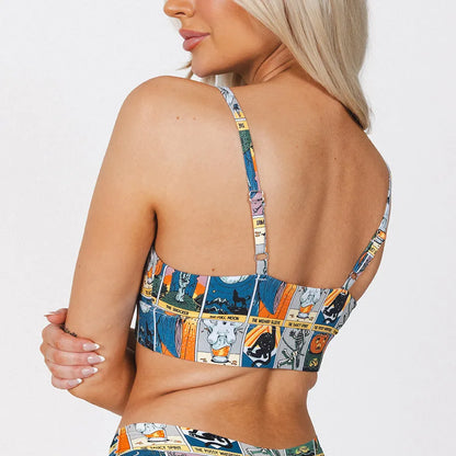 The Taboo | Tarot Cards Boob Hammock™ Scoop Bralette