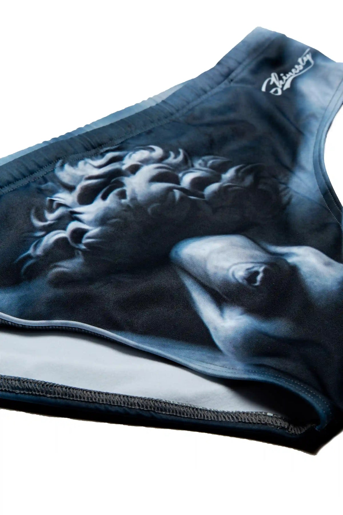 The David's Goliath | Marble Statue Swim Brief