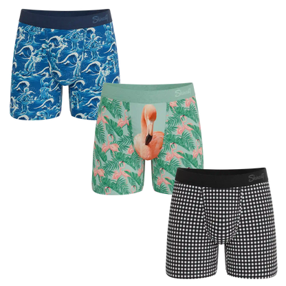 The Wet & Wild | Ball Hammock® Boxer Brief 3 Pack