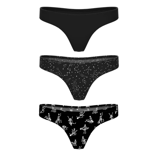 The Naughty Needs | MicroModal Thong 3 Pack