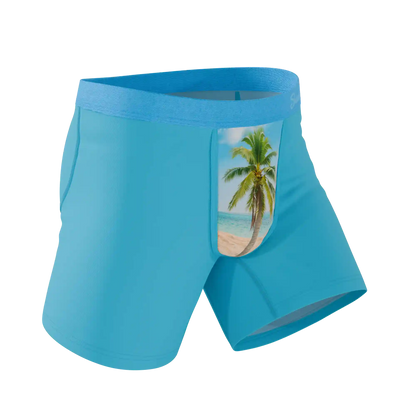 The Beach Please | Palm Tree Ball Hammock® Pouch Underwear
