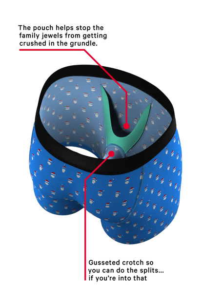 The 50 Shades Of Santa | Holiday Ball Hammock® Pouch Underwear