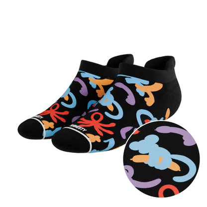 The Knot Tonights | Balloon Animal Heel Hammock™ Ankle Socks