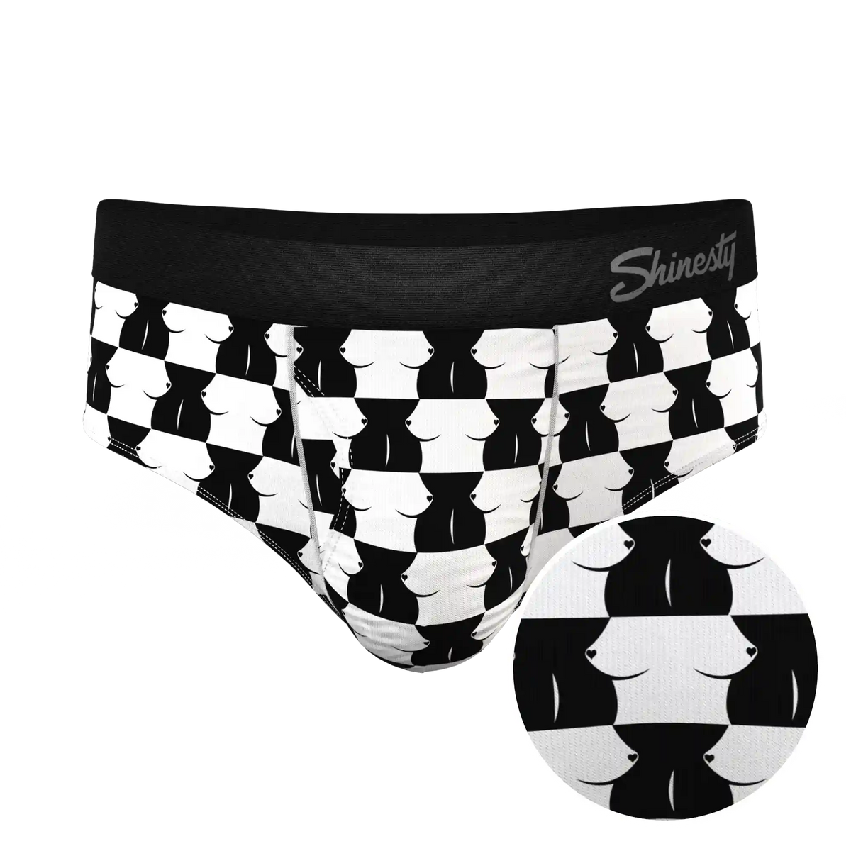 The Chest Mate | Checkered Ball Hammock® Pouch Underwear Briefs
