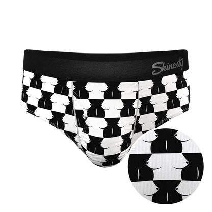 The Chest Mate | Checkered Ball Hammock® Pouch Underwear Briefs