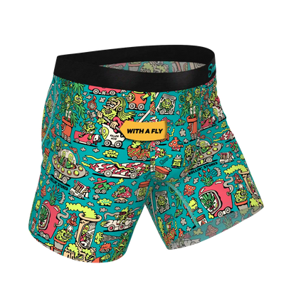 The Rolling Stoned | Shinesty x Killer Acid Ball Hammock® Pouch Underwear With Fly