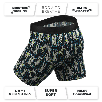 The Inter-Corpse | Halloween Mummies Ball Hammock® Boxer - Long Leg