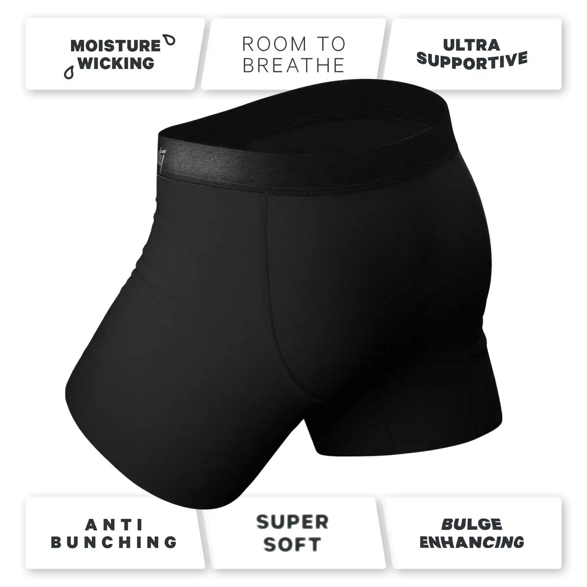 The Threat Level Midnight | Black Ball Hammock® Pouch Underwear
