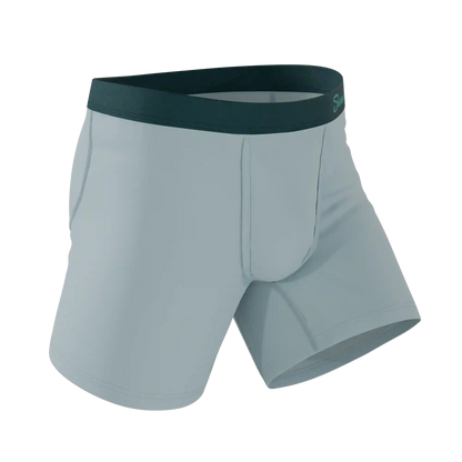 The Dry Ice | Muted Steel Blue Ball Hammock® Pouch Underwear