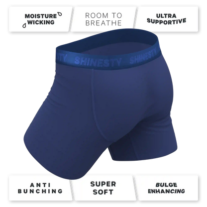 The Bloom Moon | Tonal Navy Ball Hammock® Pouch Underwear