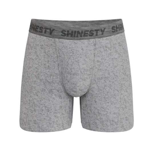 The Flintstone | Heather Grey and Black Ball Hammock® Pouch Underwear With Fly
