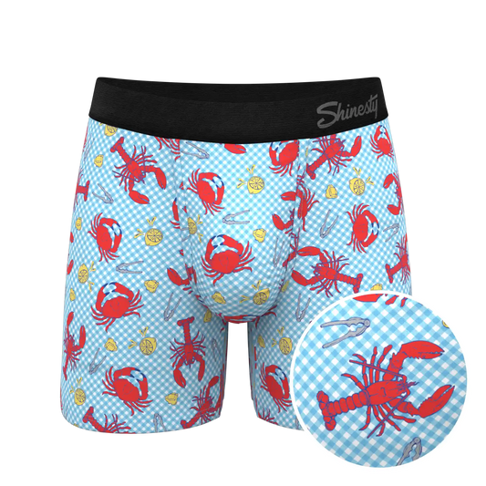 The Cajun Cookout | Summer Crabs Ball Hammock® Pouch Underwear