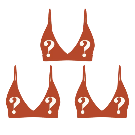 The Mystery | Boob Hammock™ Triangle Bralette 3 Pack