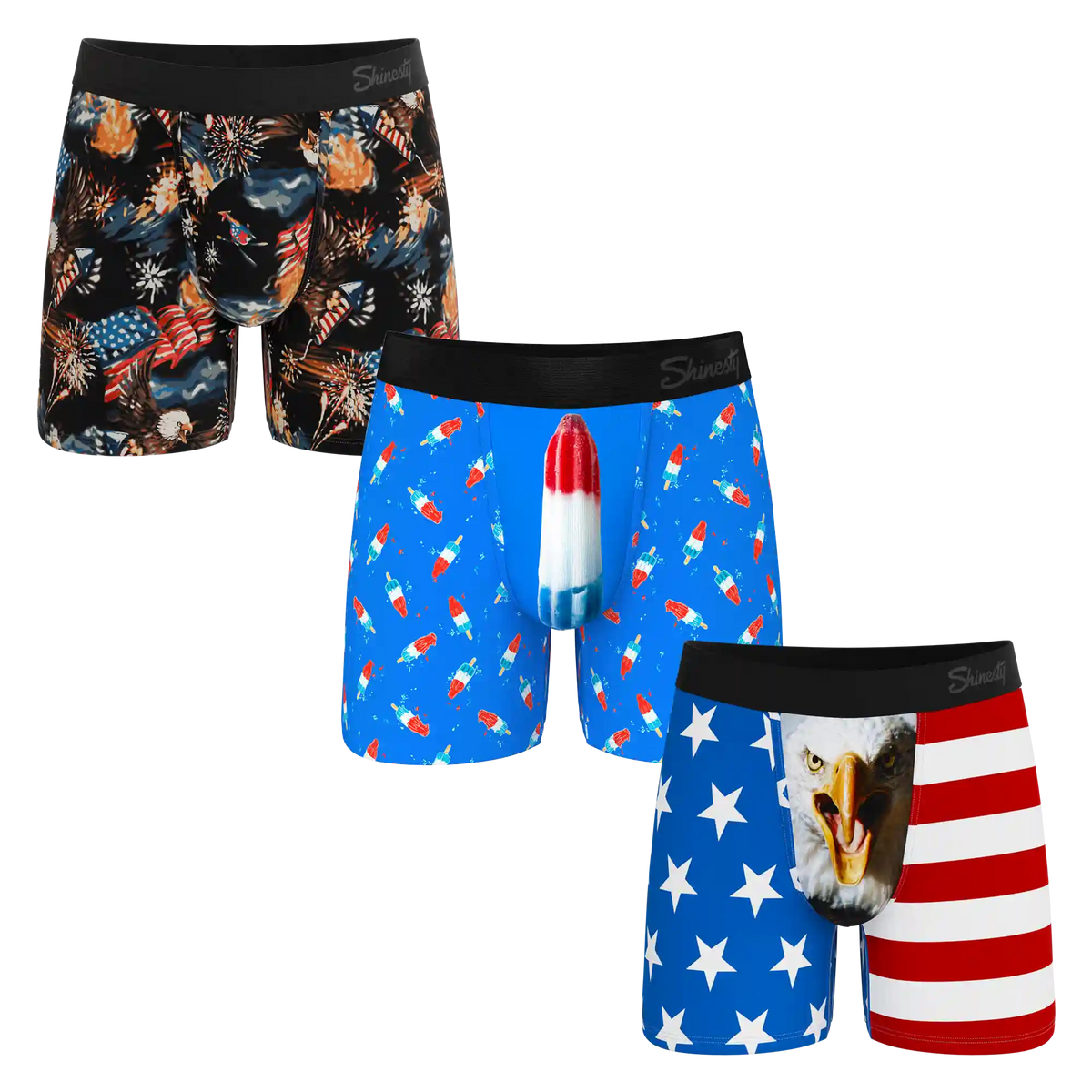 The Independance Apex | Ball Hammock® Boxer Brief 3 Pack