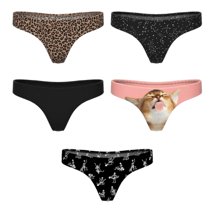 The Historical Bests | MicroModal Thong 5 Pack