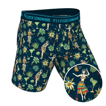 The Lost Shaker of Salt | Shinesty x Margaritaville® Ball Hammock® Boxer - Long Leg