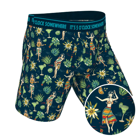 The Lost Shaker of Salt | Shinesty x Margaritaville® Ball Hammock® Boxer - Long Leg