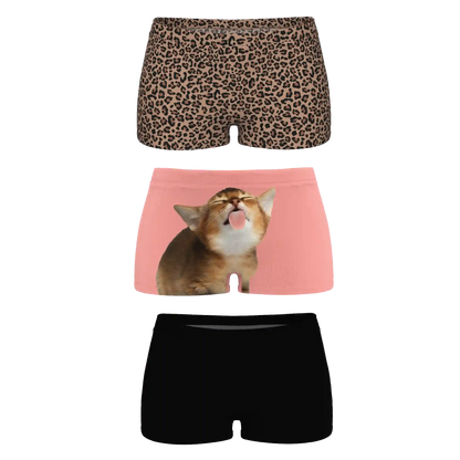 The Feline | Boyshort Underwear 3 Pack