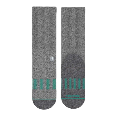 The Intramural Champ | Gray Stay Weird Heel Hammock™ Crew Socks