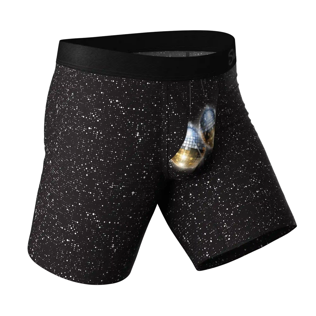 The Discotheque | Disco Ball Ball Hammock® Boxer - Long Leg
