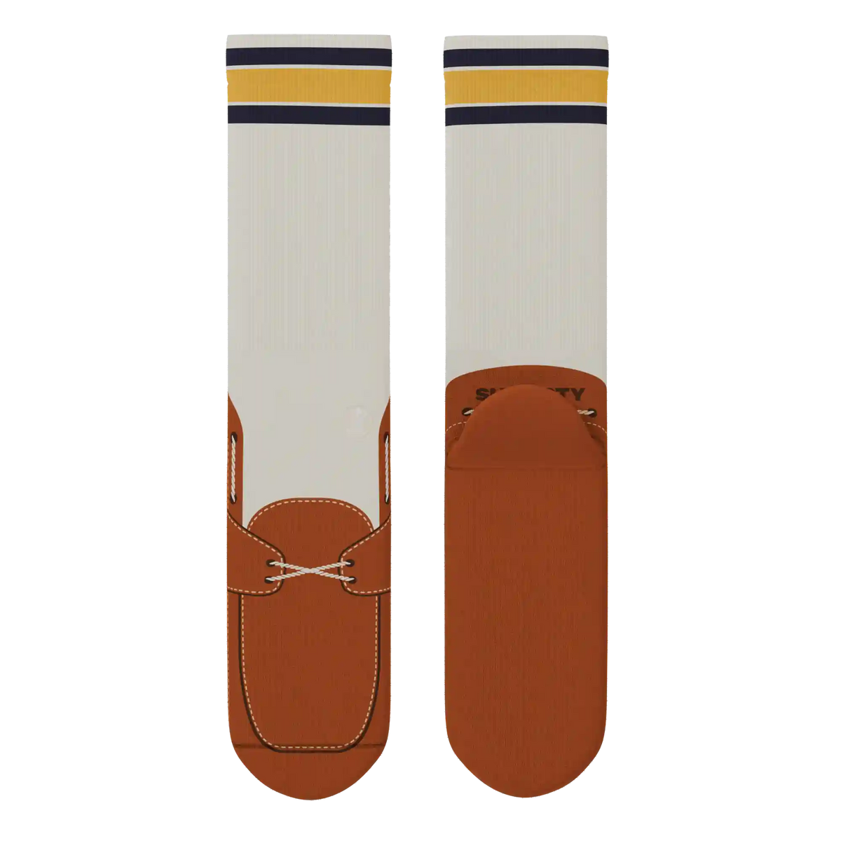 The Boat's Rockin' | Boat Shoe Heel Hammock™ Crew Socks