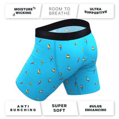 The Tweet Yourself | Parrot Ball Hammock® Boxer - Long Leg