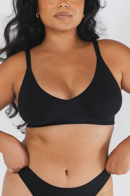 The Happy Trails | Boob Hammock™ Plunge Bralette 5 Pack