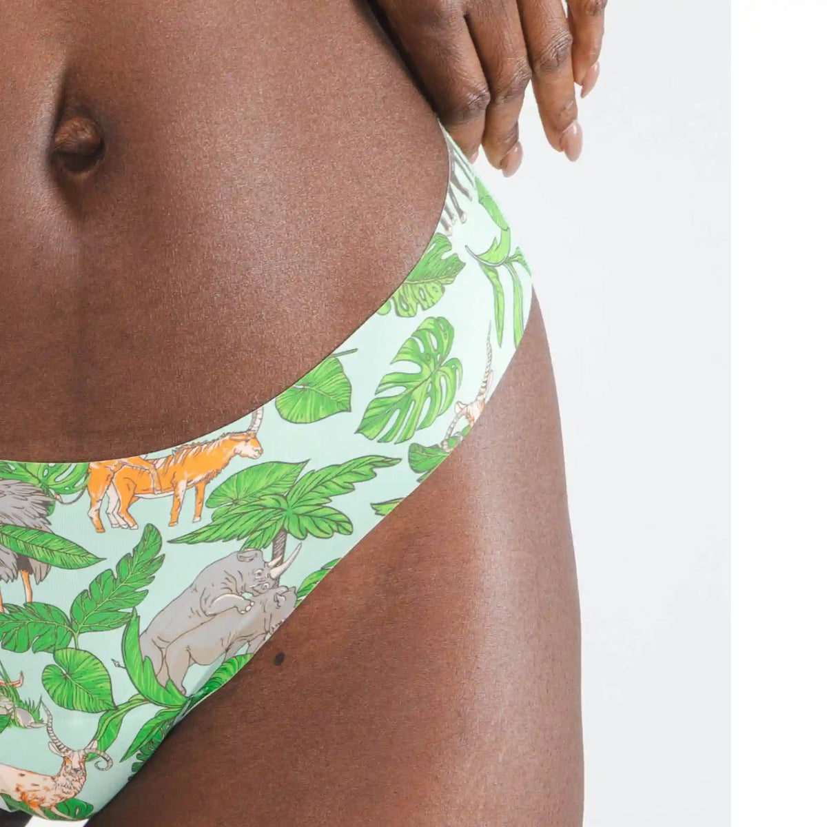 The Hornography | Tropical Animals Seamless Thong