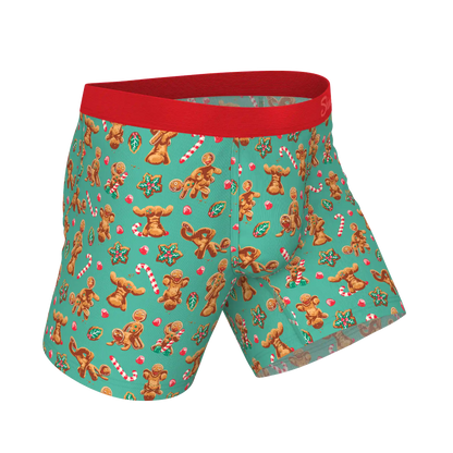 The Ginger Rail | Gingerbread Ball Hammock® Pouch Underwear